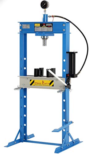 Pro-Lift-Montagetechnik Industriepresse 20t Werkstattpresse : Manuell + Fußpedal Hydraulikpresse verschraubt Dornpresse Rahmenpresse Werkstatt von Pro-Lift-Montagetechnik
