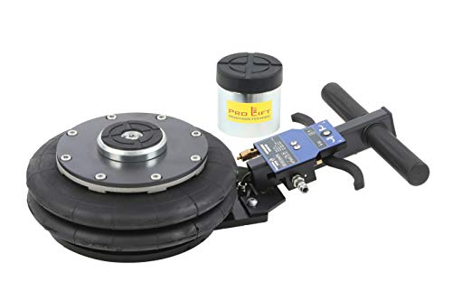 Pro-Lift-Montagetechnik Rangierwagenheber pneumatisch 2t zwei Luftkissen 115-430 mm Pneumatikantrieb Werkstatt 2000kg professionell Druckluftheber LKW PKW von Pro-Lift-Montagetechnik