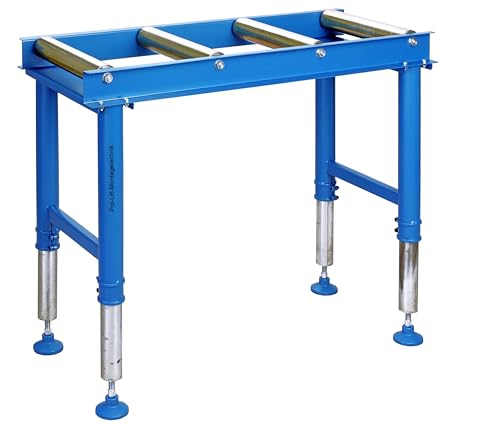 Pro-Lift-Montagetechnik Rollenbahn 1000mm 4 Rollen, höhenverstellbar RB60R4J - 02157 von Pro-Lift-Montagetechnik