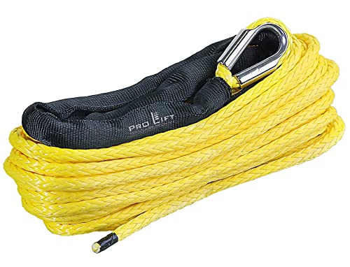 Pro-Lift-Montagetechnik Synthetikseil Windenseil Seil Kunststoffseil Ø6,5mm 3800kg Länge 12m Forst 00237 Pro-Lift-Montagetechnik Synthetikseil Windenseil Seil Kunststoffseil Ø6,5mm 3800kg Länge 12m Forst 00237 von Pro-Lift-Montagetechnik