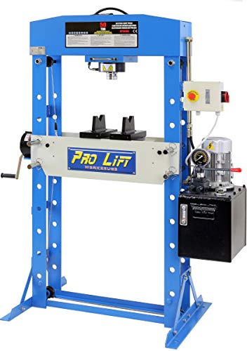 Pro-Lift-Werkzeuge 50 t Elektrische-Werkstattpresse elektrohydraulisch Shop Press verschweißt Industrie-Presse Elektro-Motor Lagerpresse 50t elektrisch hydraulisch von Pro-Lift-Werkzeuge