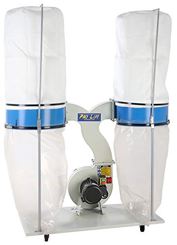 Pro-Lift-Werkzeuge Absauganlage 2200 W Späneabsaugung 400 V Absaugung 3000 m³/h Staubsauger Filteranlage Holzspäne von Pro-Lift-Werkzeuge