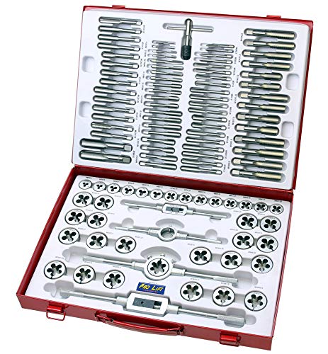 Pro-Lift-Werkzeuge Gewindeschneider Satz 110tlg. metrisch Bohrer Wolframlegierung M2-M18 Set Werkzeug Schneider 110-teilig Gewindebohrer Pro-Lift-Werkzeuge Gewindeschneider Satz 110tlg. metrisch Bohrer Wolframlegierung M2-M18 Set Werkzeug Schneider 110-teilig Gewindebohrer von Pro-Lift-Werkzeuge