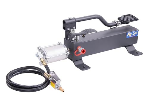 Pro-Lift-Werkzeuge Hydraulikpumpe mit Fußpedal und Pneumatikantrieb Ölvolumen: 1000 cm³ Hydraulikpumpe 590 bar Arbeitsdruck hydraulic pump Druckzylinder Pro-Lift-Werkzeuge Hydraulikpumpe mit Fußpedal und Pneumatikantrieb Ölvolumen: 1000 cm³ Hydraulikpumpe 590 bar Arbeitsdruck hydraulic pump Druckzylinder von Pro-Lift-Werkzeuge
