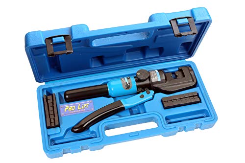 Pro-Lift-Werkzeuge Hydraulische Crimpzange Kabelcrimpzange Presszange 4-70mm² Kabelschuhzange Crimppresse von Pro-Lift-Werkzeuge