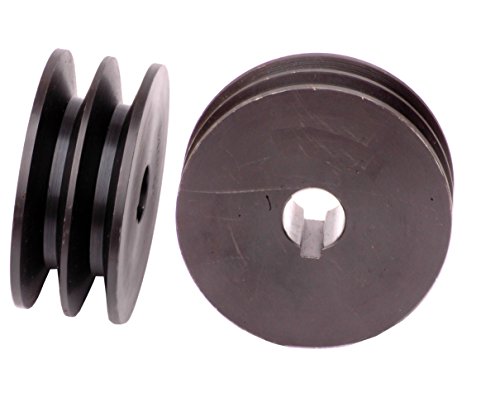 Pro-Lift-Werkzeuge Keilriemenscheibe: SPB 150 x 19 zweirillig Riemenscheibe 19mm Bohrung Elektromotor Welle 150mm Wirkdurchmesser von Pro-Lift-Werkzeuge