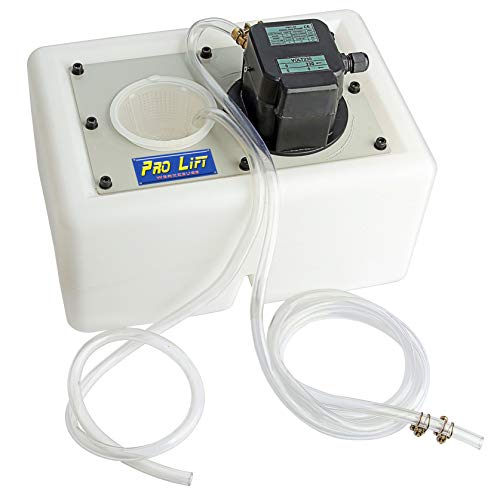 Pro-Lift-Werkzeuge Kühlmittelpumpe + 13l Behälter für Werkzeugmaschinen 230V Schmiermittelpumpe Kühlpumpe Drehmaschine Pumpe Pro-Lift-Werkzeuge Kühlmittelpumpe + 13l Behälter für Werkzeugmaschinen 230V Schmiermittelpumpe Kühlpumpe Drehmaschine Pumpe von Pro-Lift-Werkzeuge