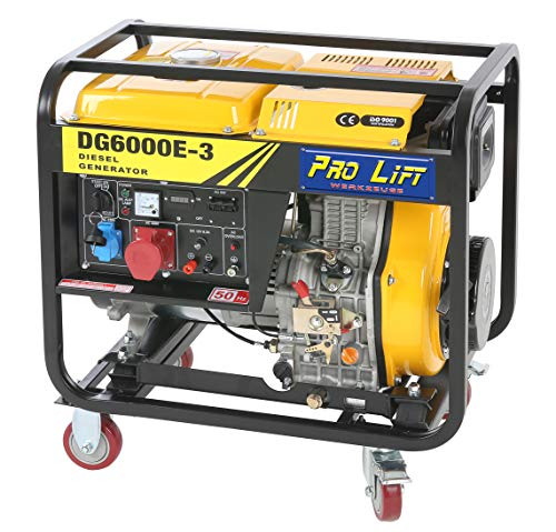 Pro-Lift-Werkzeuge Notstromerzeuger 5500W Elektro-Starter 4-Takt-Diesel-Motor Stromerzeuger Stromaggregat 380V Starkstrom Generator 230V Notstromaggragat 5,5kW Stromgenerator E-Starter Pro-Lift-Werkzeuge Notstromerzeuger 5500W Elektro-Starter 4-Takt-Diesel-Motor Stromerzeuger Stromaggregat 380V Starkstrom Generator 230V Notstromaggragat 5,5kW Stromgenerator E-Starter von Pro-Lift-Werkzeuge