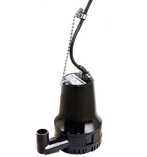 Pro-Lift-Werkzeuge Tauchpumpe Gartenpumpe 70l/min Wasserpumpe Bilgepumpe 24V Teichpumpe Boot Yacht elektrische Pumpe Lenzpumpe von Pro-Lift-Werkzeuge