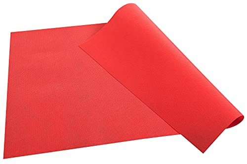 Pronappe Tischdecke S340109I 100er Pack Tischset aus Spunbond-Vlies Reißfestes, wasserabweisendes und abwischbarer Stoff 30 x 40 Farbe Rot hergestellt in Frankreich von Pro Nappe