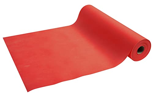 Pro Nappe Tischläufer, Plastic, Rot, 48x0,4m von Pro Nappe