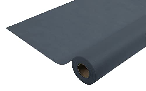 Pronappe Tischdecke R780633I 5er Pack Einweg-Tischdecken aus Spunbond-Vlies Länge 6m Breite 1,20m (pro Rolle) Farbe Anthrazit Reißfestes, wasserabweisendes und abwischbares Material von Pro Nappe