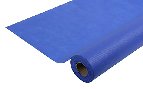 Pronappe Tischdecke R780646I 5er Pack Einweg-Tischdecken aus Spunbond-Vlies Länge 6m Breite 1,20m (pro Rolle) Farbe Marineblau Reißfestes, wasserabweisendes und abwischbares Material von Pro Nappe