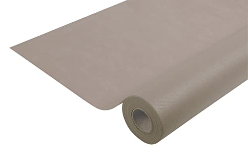 Pronappe Tischdecke R780654I 5er Pack Einweg-Tischdecken aus Spunbond-Vlies Länge 6m Breite 1,20m (pro Rolle) Farbe Kork Reißfestes, wasserabweisendes und abwischbares Material von Pro Nappe