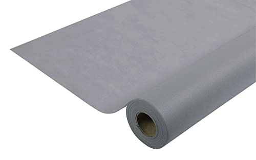 Pronappe Tischdecke R782030I Einweg-Tischdecke aus Spunbond-Vlies Länge 20m Breite 1,20m (pro Rolle) Farbe grau Material reißfest, wasserabweisend und abwischbar von Pro Nappe