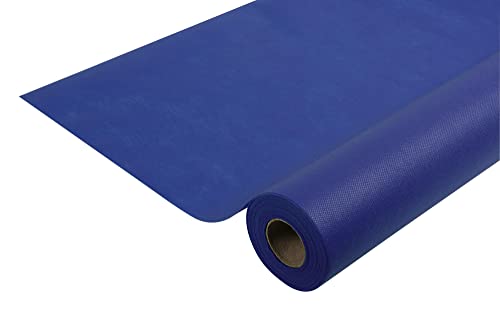 Pronappe Tischdecke R782546I Einweg-Tischdecke aus Spunbond-Vlies Länge 25m Breite 1,20m (pro Rolle) Farbe marineblau Reißfestes, wasserabweisendes und abwischbares Material von Pro Nappe