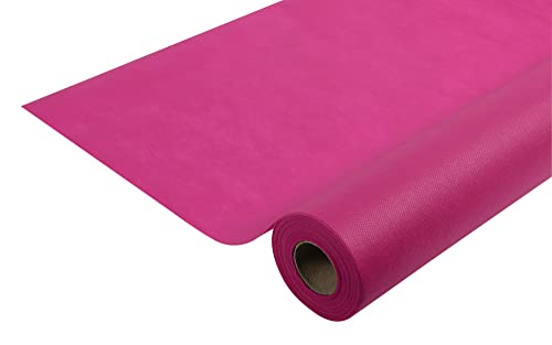 Pronappe Tischdecke R785053I Einweg-Tischdecke aus Spunbond-Vlies Länge 50m Breite 1,20m (pro Rolle) Farbe Hortensie Reißfester, wasserabweisender und abwischbarer Stoff von Pro Nappe