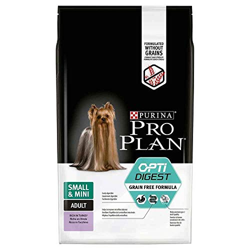 PURINA PRO PLAN | Sensitive Verdauung | Komplettes Trockenfutter für kleine erwachsene Hunde | fördert ein gesundes Verdauungssystem | Reich an Truthahn | Trockenfutter | erwachsene Hunde | 7 kg PURINA PRO PLAN | Sensitive Verdauung | Komplettes Trockenfutter für kleine erwachsene Hunde | fördert ein gesundes Verdauungssystem | Reich an Truthahn | Trockenfutter | erwachsene Hunde | 7 kg von Pro Plan