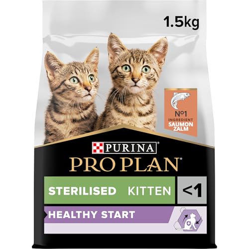 PRO PLAN Sterilised Kitten Healthy Start Lachs, 1,5 kg von Pro Plan
