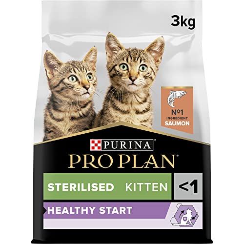 PRO PLAN Sterilised Kitten Healthy Start Lachs, 3 kg von PRO PLAN