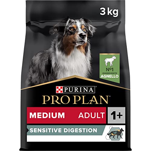 PURINA Pro Plan Erwachsener Hund, mittelgroß, mit empfindlicher Verdauung, 3 kg PURINA Pro Plan Erwachsener Hund, mittelgroß, mit empfindlicher Verdauung, 3 kg von PURINA