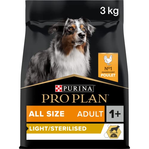 Pro Plan 10745/4154 Purina Hund Alle Größen Erwachsene Licht mit sterlised reich an Hähnchen Trockenfutter - 3kg Pro Plan 10745/4154 Purina Hund Alle Größen Erwachsene Licht mit sterlised reich an Hähnchen Trockenfutter - 3kg von Pro Plan