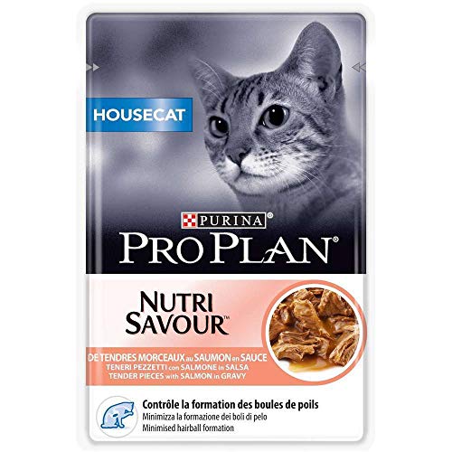 Pro Plan Katze Umschlag Housecat Lachs Gr. 85 von PURINA