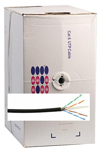 Pro Power CAT6EXT 7,5 mm High Spec Cat6 Outdoor UTP 4 Paar Kabel schwarz 305 m Pro Power CAT6EXT 7,5 mm High Spec Cat6 Outdoor UTP 4 Paar Kabel schwarz 305 m von Pro Power