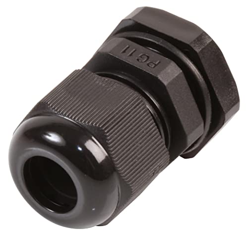 Pro Power PG-11 Kabelverschraubung, Nylon, PG-11, Schwarz Pro Power PG-11 Kabelverschraubung, Nylon, PG-11, Schwarz von Pro Power