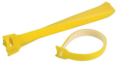 Pro Power SHMG135YEL Klettkabelbinder, 135 x 12 mm, gelb, 10 Stück Pro Power SHMG135YEL Klettkabelbinder, 135 x 12 mm, gelb, 10 Stück von Pro Power