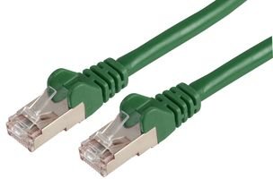 Pro Signal Cat6a LSOH SSTP RJ45 Ethernet-Patchkabel, 0,2 m, Grün von PROSIGNAL