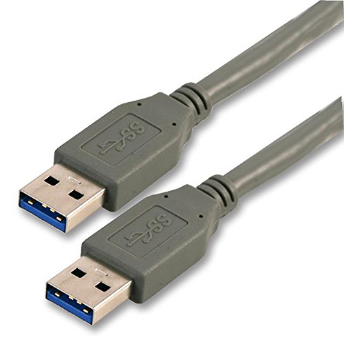 Pro Signal CAC250029 Kabel (USB 3.0 A männlich auf A-Stecker, 3 m) Grau von PROSIGNAL
