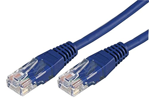 Pro Signal CCAPLEAD 4MBLUE RJ45 Ethernet-Patchkabel mit CCA-Leiter, 4 m, Blau von PROSIGNAL