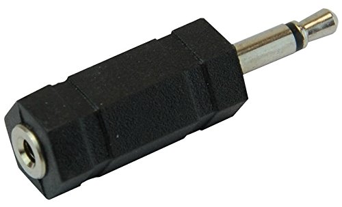Pro Signal PSG01888 Adapter, 2,5 mm Buchse auf 3,5 mm Stecker, 2 Stück von PROSIGNAL