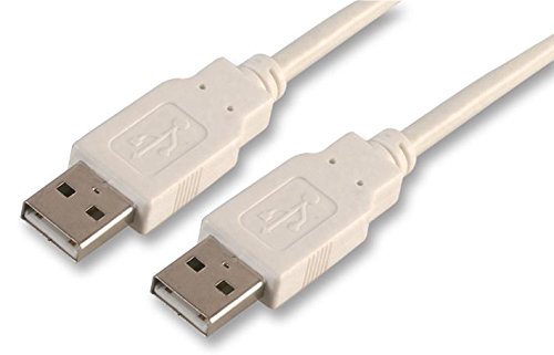 Pro Signal PSG02905 USB-Kabel A auf A, 1,8 m, Weiß von PROSIGNAL