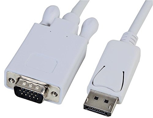 Pro Signal PSG04057 DisplayPort Stecker auf VGA Stecker, 3 m von PROSIGNAL