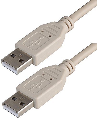 Pro Signal PSG91430 USB 2.0 A-Stecker auf A-Stecker, 3 m, Grau von PROSIGNAL