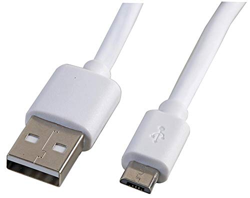 Pro Signal PSG91569 Micro-USB-Kabel, 1,8 m, Weiß von PROSIGNAL