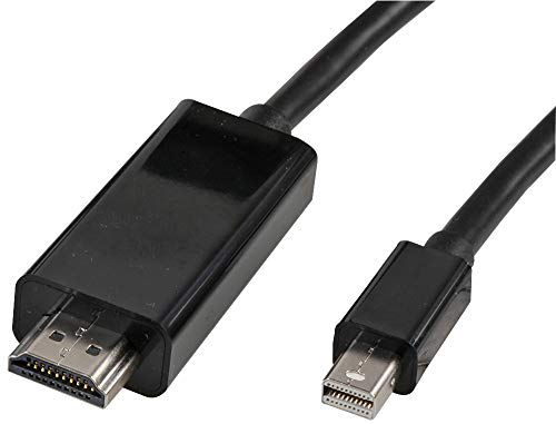 Pro Signal PSG91579 Mini DisplayPort Stecker auf HDMI Stecker, 1 m von PROSIGNAL