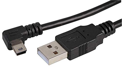 Pro Signal PSG91619 USB-A-Stecker auf rechtwinkligen USB-Mini-B-Kabel, 2 m von PROSIGNAL