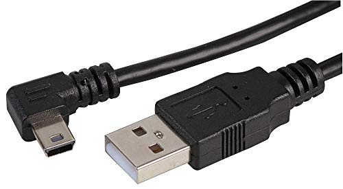 Pro Signal PSG91619 USB-A-Stecker auf rechtwinkligen USB-Mini-B-Kabel, 2 m Pro Signal PSG91619 USB-A-Stecker auf rechtwinkligen USB-Mini-B-Kabel, 2 m von PROSIGNAL
