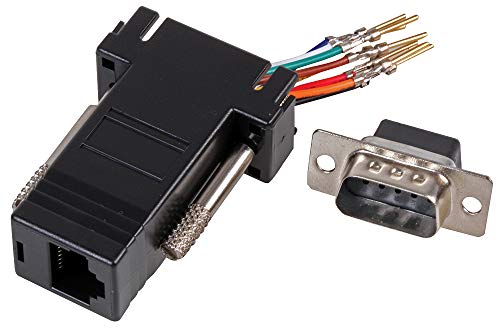 Pro Signal PSG91630 Modularer serieller Adapter, 9-Wege-D-Stecker auf RJ45-Buchse von PROSIGNAL