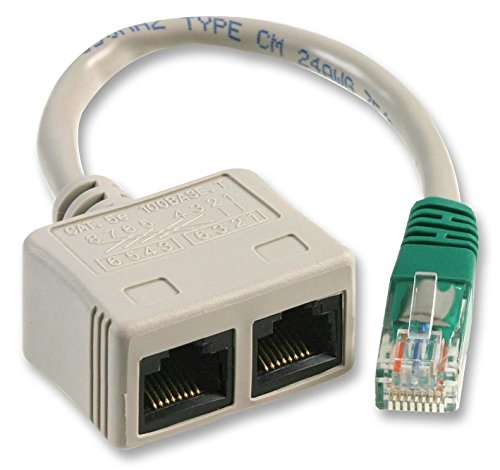 Pro Signal RJ-ECONDV Cat5e UTP Ethernet Kabel Economizer, Voice/Data Pro Signal RJ-ECONDV Cat5e UTP Ethernet Kabel Economizer, Voice/Data von PROSIGNAL
