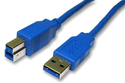 Pro Signal USB3-803BL USB 3.0 A-Stecker auf B-Stecker, 3 m, Blau von PROSIGNAL