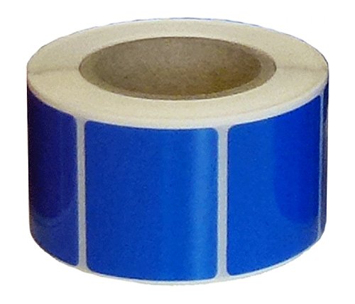 Pro-System CSI64032 Sicherheitsetiketten, 38 mm Länge x 32 mm Breite, Blau Glänzend von Pro-System