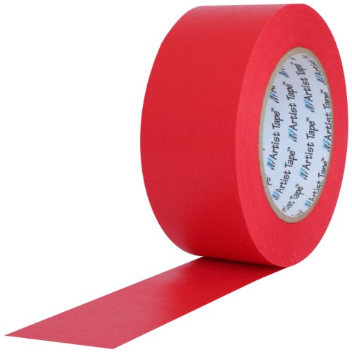 Pro Tapes Maler-Klebeband, 1/2 in. x 60 yds. (12mm x 55m), rot, 1 von Pro Tapes