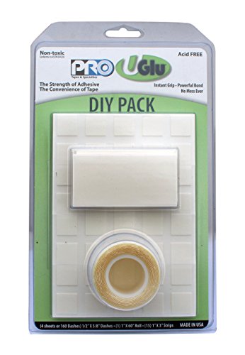 Pro Tapes UGlu-Klebeband [doppelseitig]: DIY Pack (klar) von Pro Tapes
