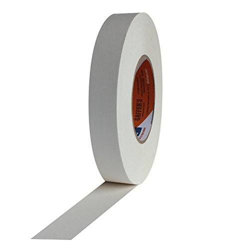 Shurtape Professionelles Gaffers Tape (P-672): 1 in. x 50 yds. (Weiß) von Pro