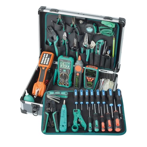 Pro'sKit PK-1938M2 Professional Telecom & Networking Tool Kit Computer & Networking Surveillance System Installation & Maintenance(PK-1938M2) von Pro'sKit