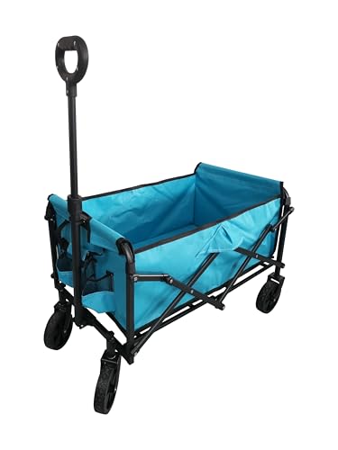 Bollerwagen mit Flaschenhalter faltbar 80L 100Kg Traglast Transportwagen Strand und Campingwagen Bollerwagen mit Flaschenhalter faltbar 80L 100Kg Traglast Transportwagen Strand und Campingwagen von Pro&Basics